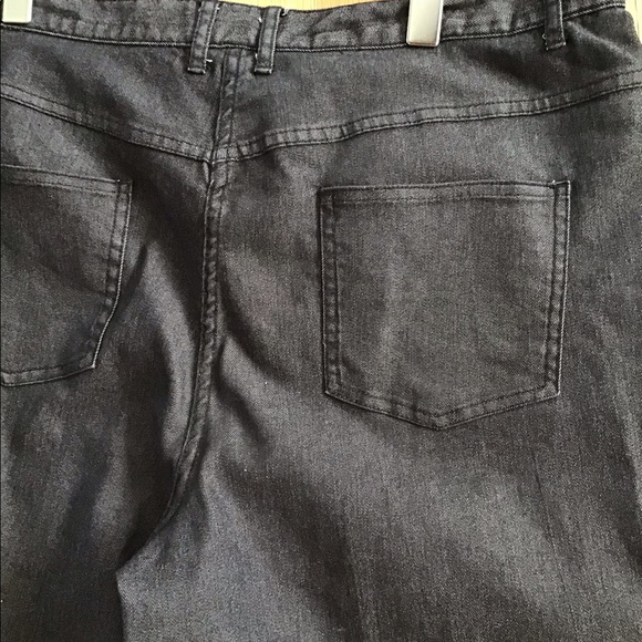 Christopher & Banks Stretch 16 Black-Denim Jeans - Picture 8 of 8